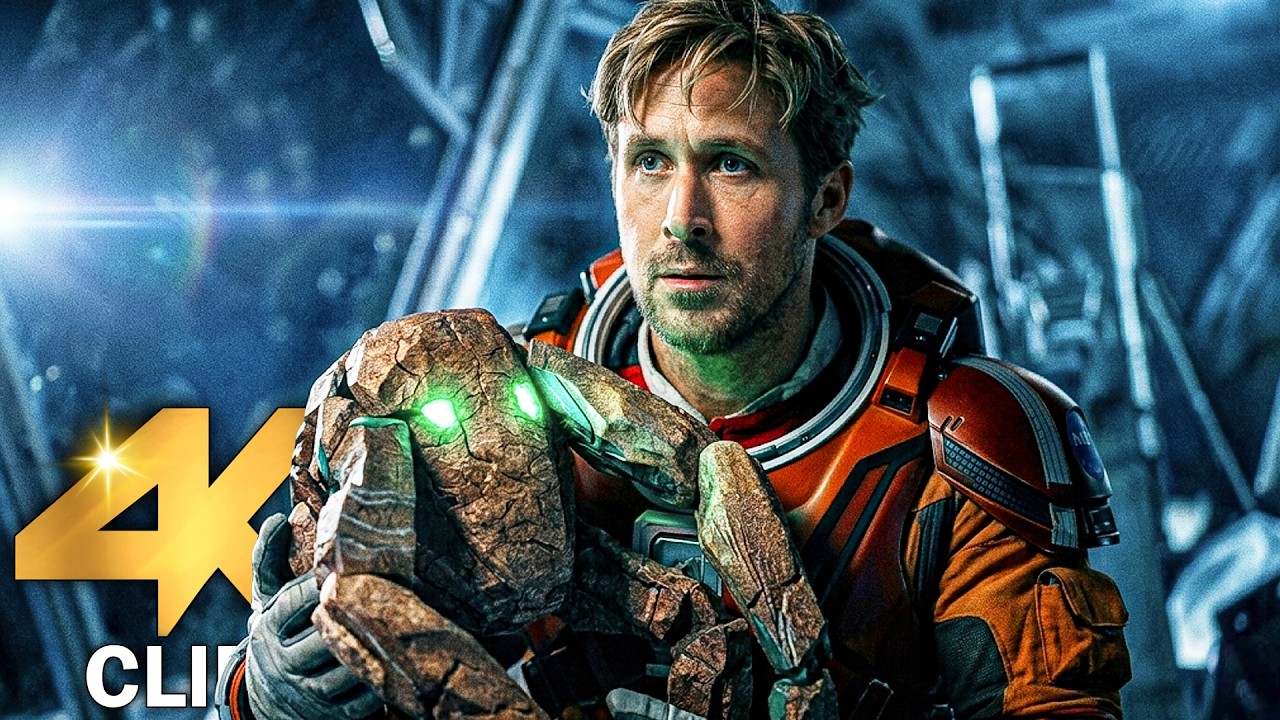 First Contact With Rocky The Alien Scene | PROJECT HAIL MARY (2026) Movie CLIP 4K