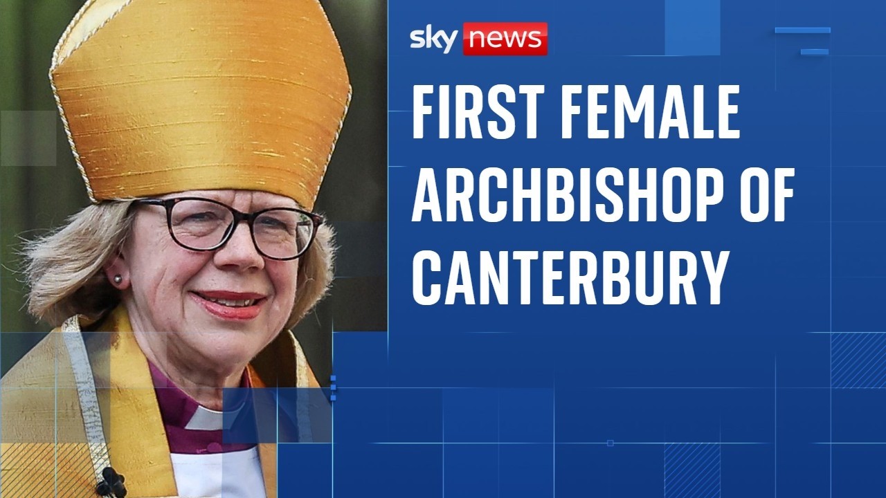 First female enthroned as Archbishop of Canterbury