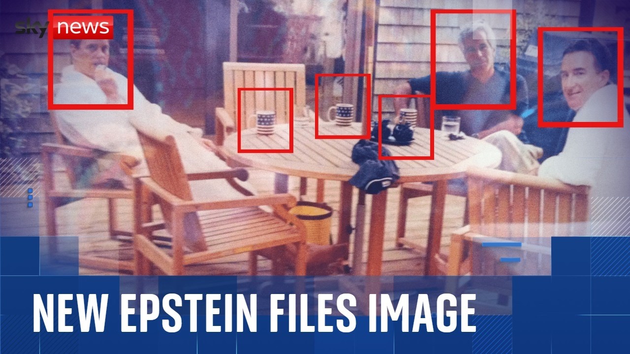 First known picture of Andrew, Epstein and Mandelson together emerges from files