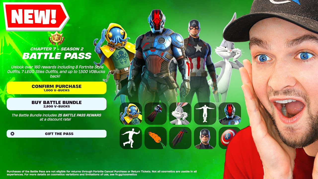 Fortnite’s *NEW* Season 2 Battle Pass LEAKED!