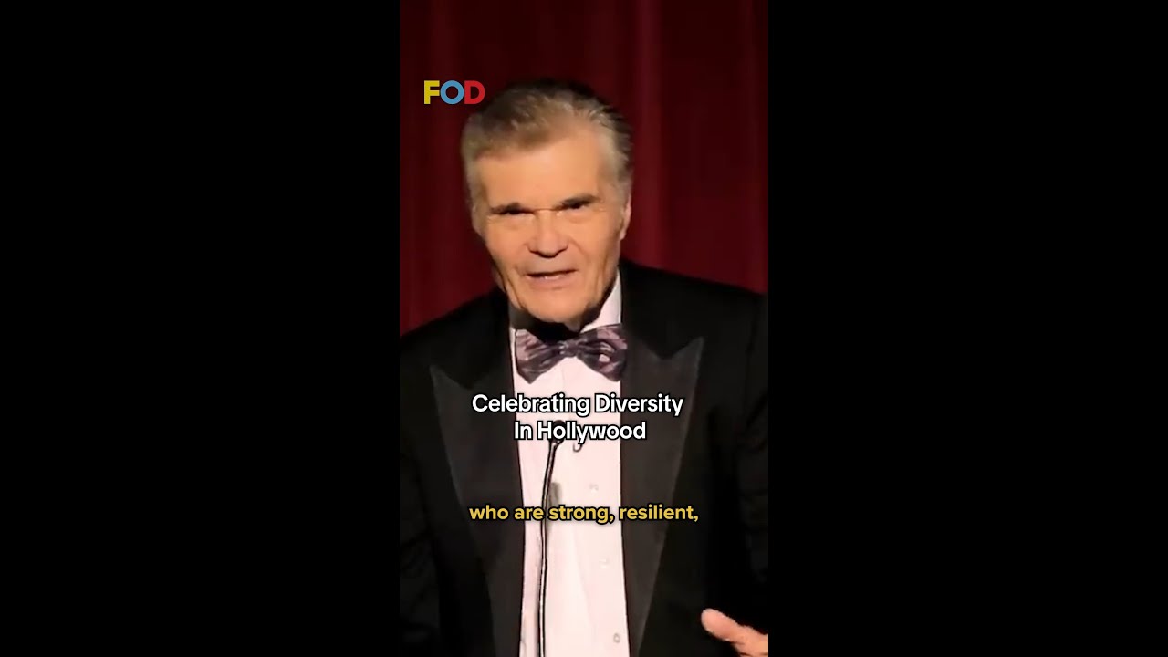 Fred Willard gives an inspiring monologue about the diversity In Hollywood this awards season