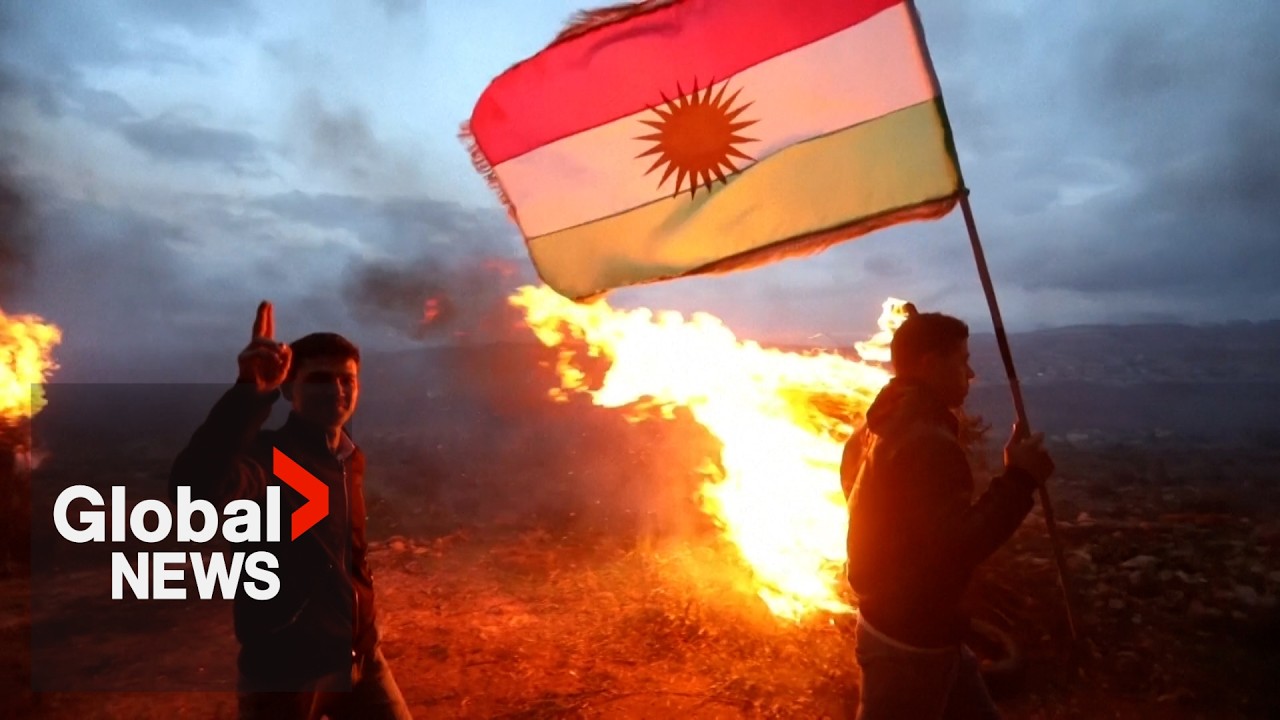 From Afrin to Diyarbakir, Kurds mark Nowruz with fire, flags and celebration