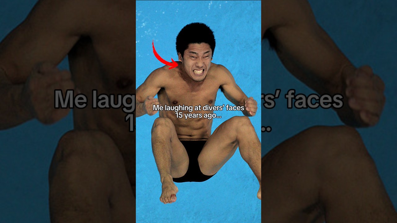 Full circle moment 😅 #karma #olympics #gymnast #gymnastics #diving #sports #sport #diver