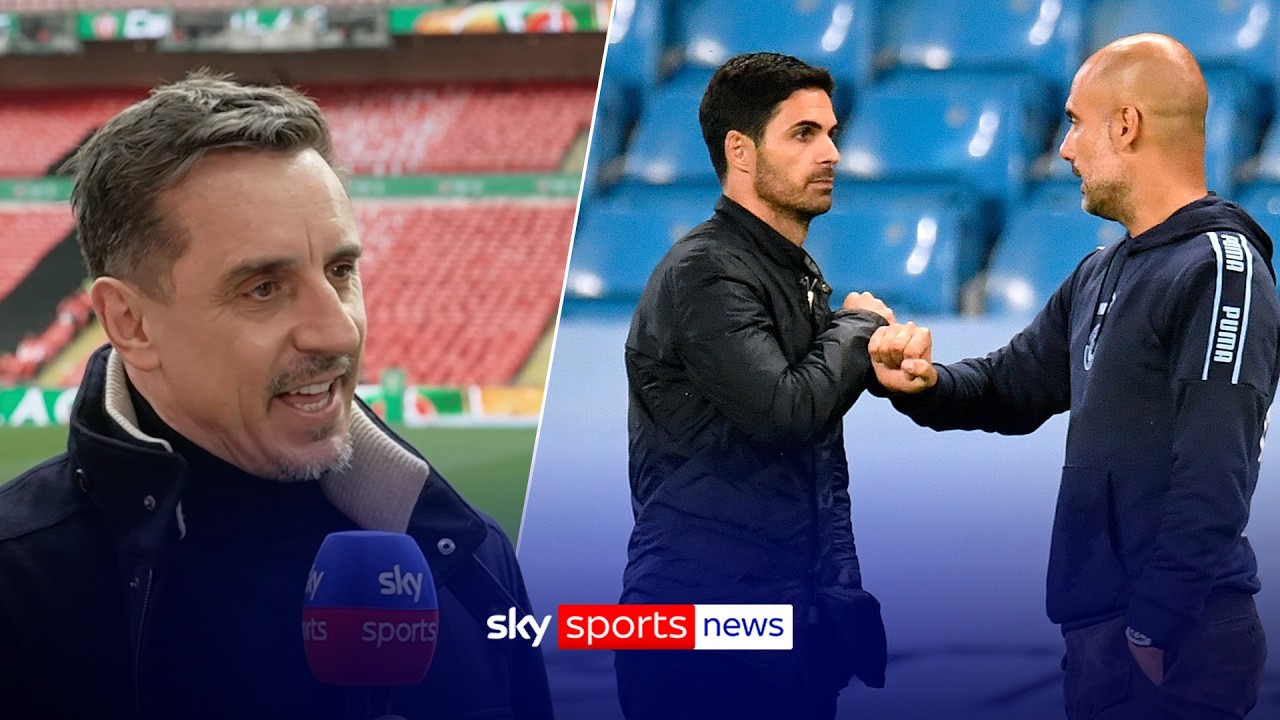 Gary Neville previews the Carabao Cup Final between Arsenal and Man City