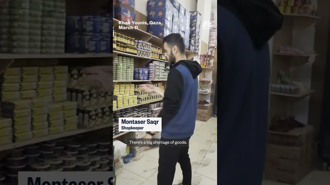 Gaza suffers food shortages as Iran war escalates