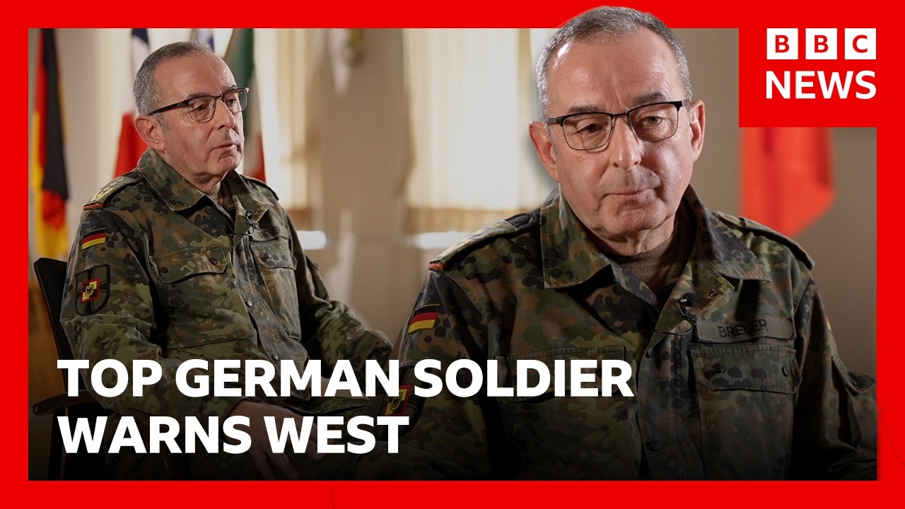 German general warns of Russia’s ‘urgent’ threat to West in full interview | BBC News