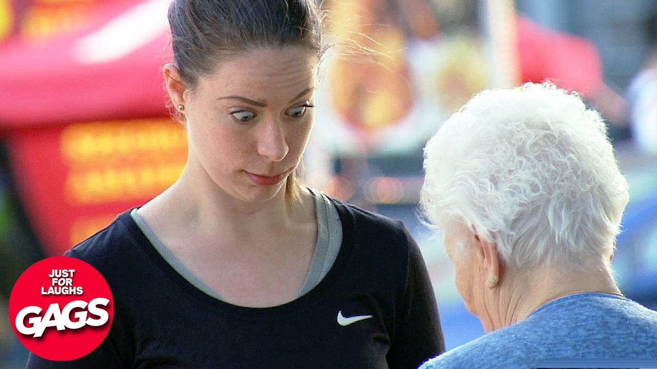 Granny?? Who Gave You That? | Just For Laughs Gags