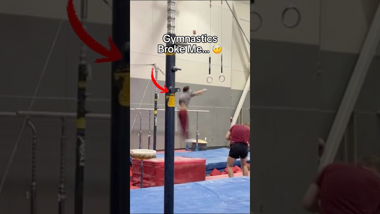 Gymnastics broke me so I broke it back 😈#olympics #gymnastics #gymnast #sports #olympic