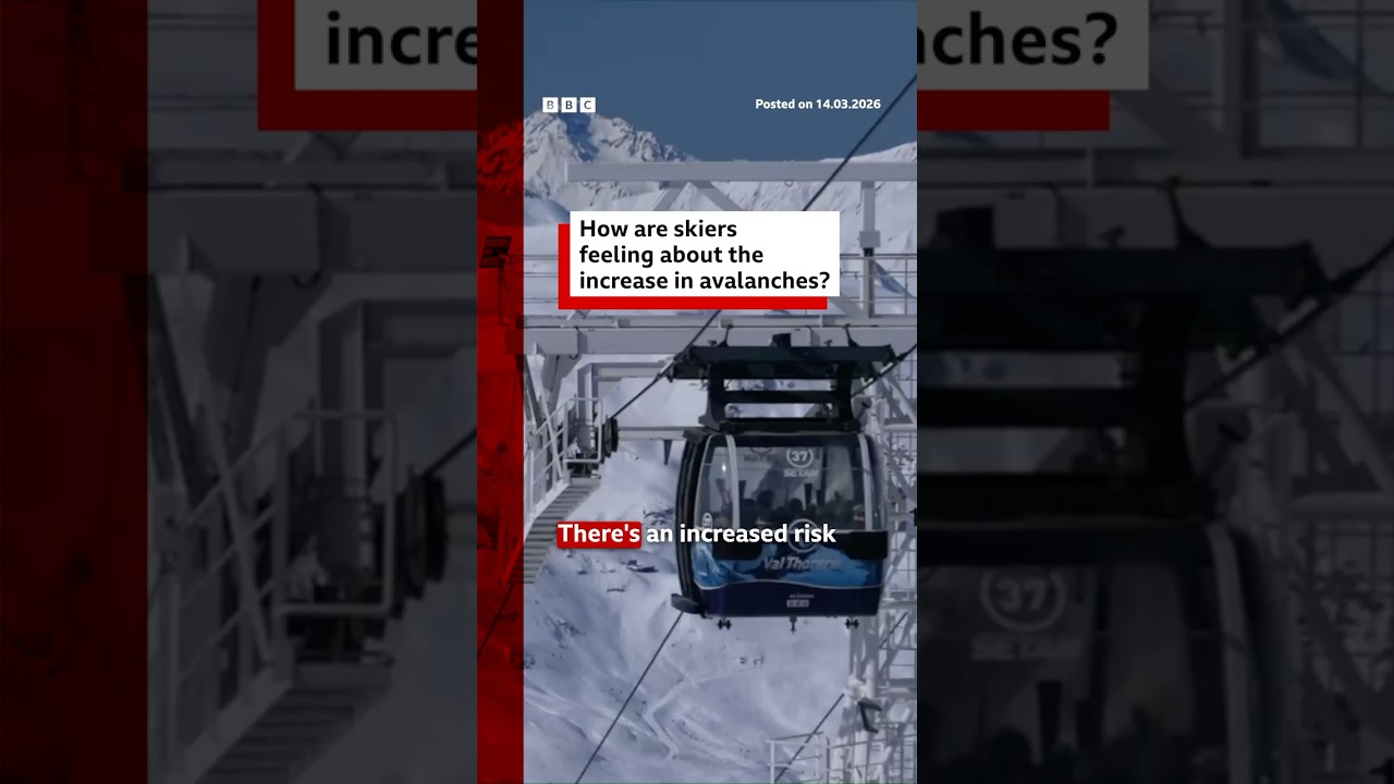 How are skiers feeling about the increase in avalanches? #BBCNews