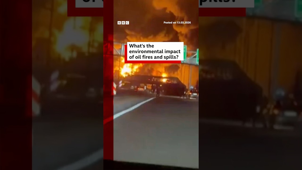 How could oil fires and spills in the Middle East affect the environment? #MiddleEast #BBCNews