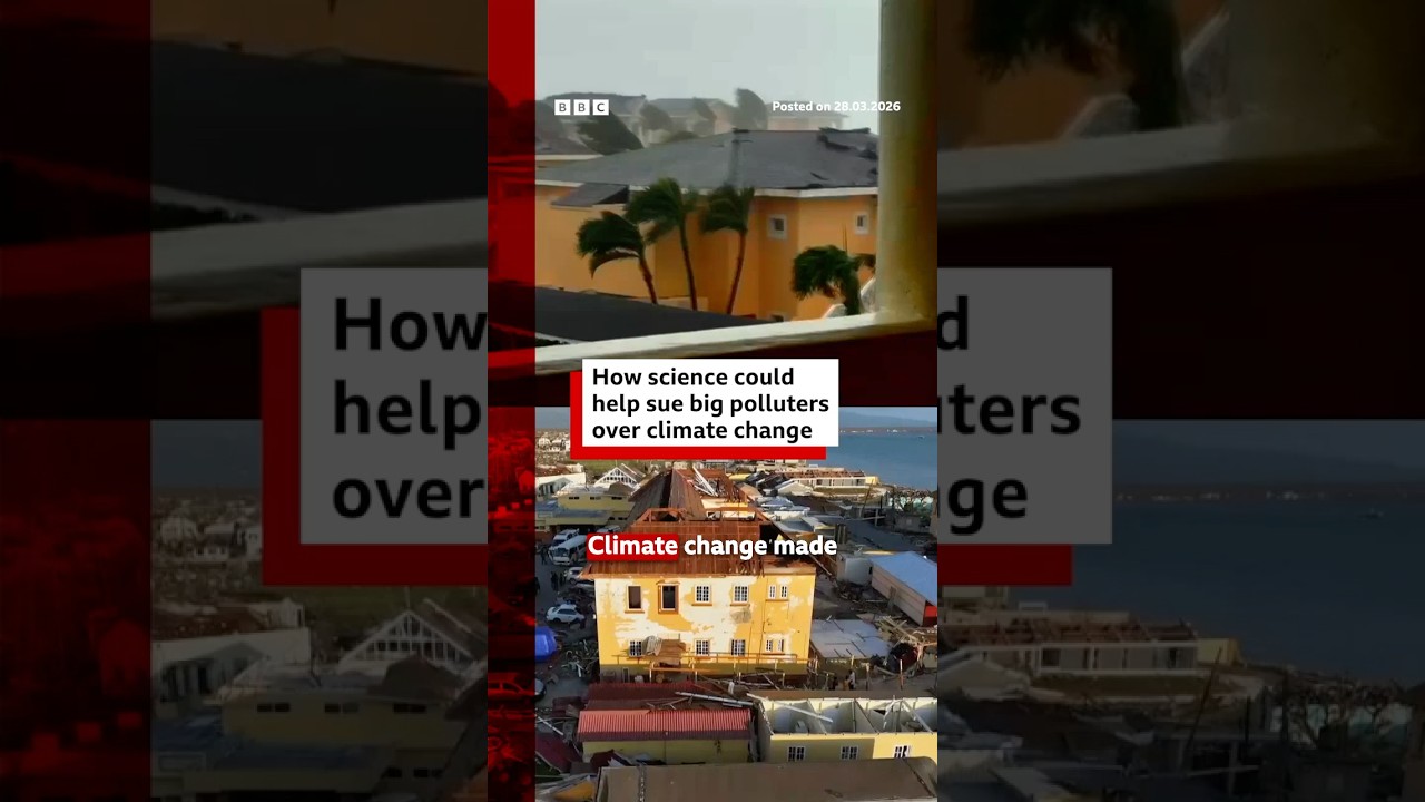 How science could help sue big polluters over climate change. #AttributionScience #BBCNews
