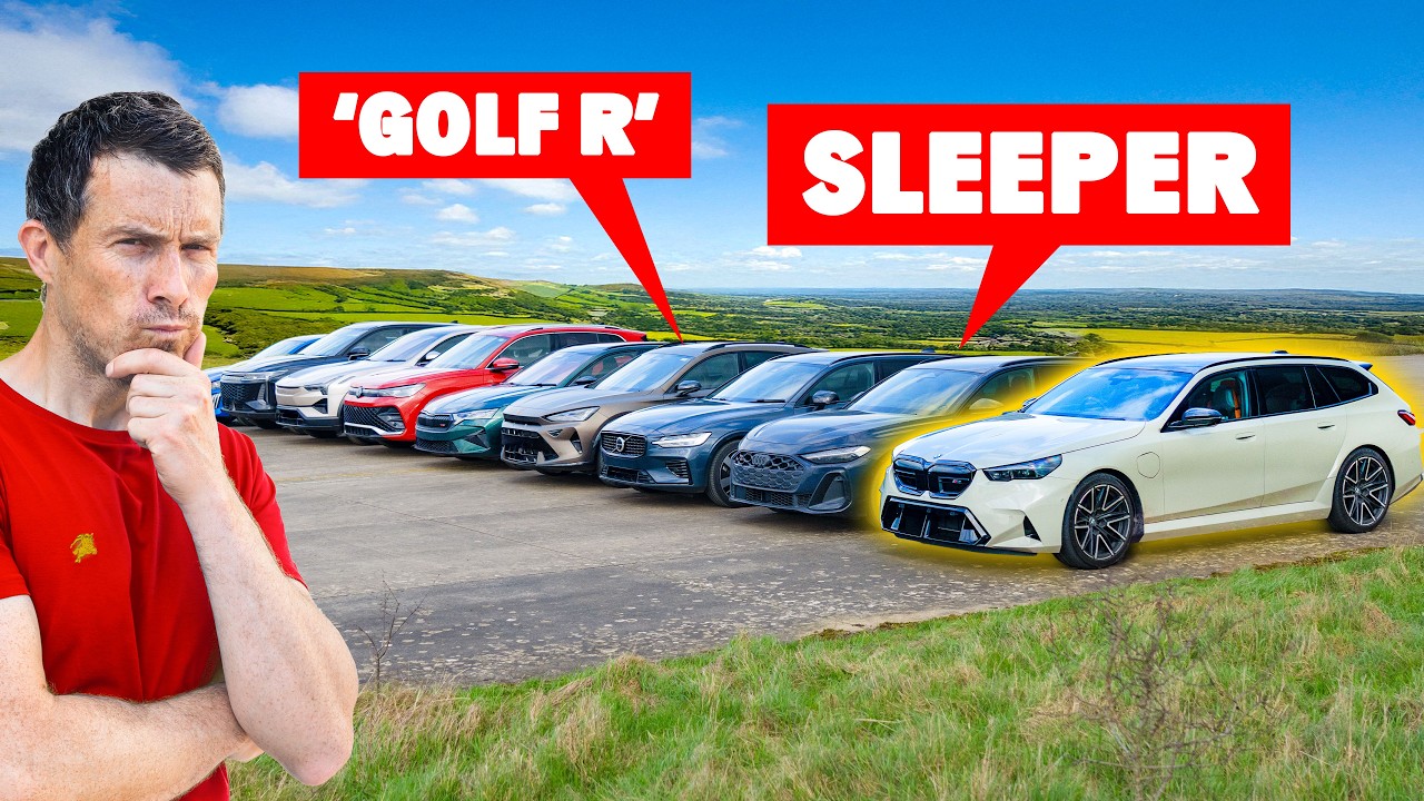 I let the Carwow team race my new BMW M5!