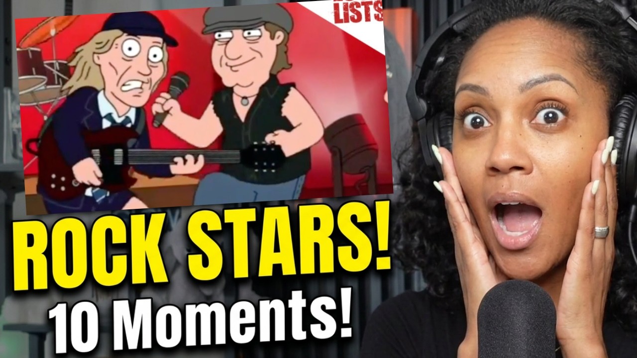I SURPRISED MYSELF BY KNOWING THESE | 10 Hilarious Rock Star ‘Family Guy’ Moments