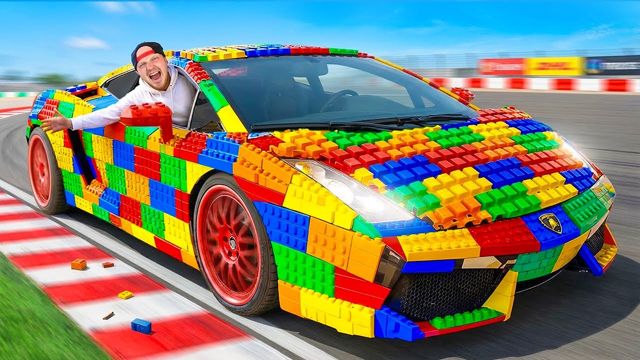 I Turned My Lambo Into LEGOS!