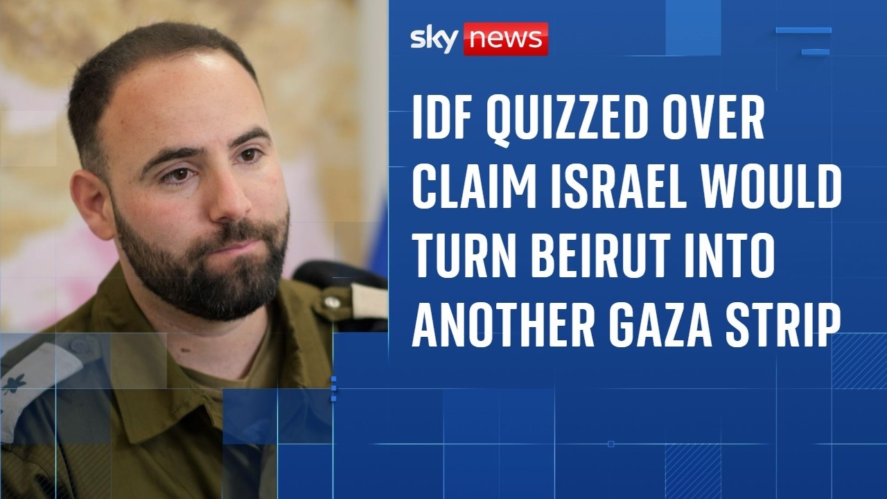 IDF quizzed over claim Israel would turn Beirut into another Gaza Strip