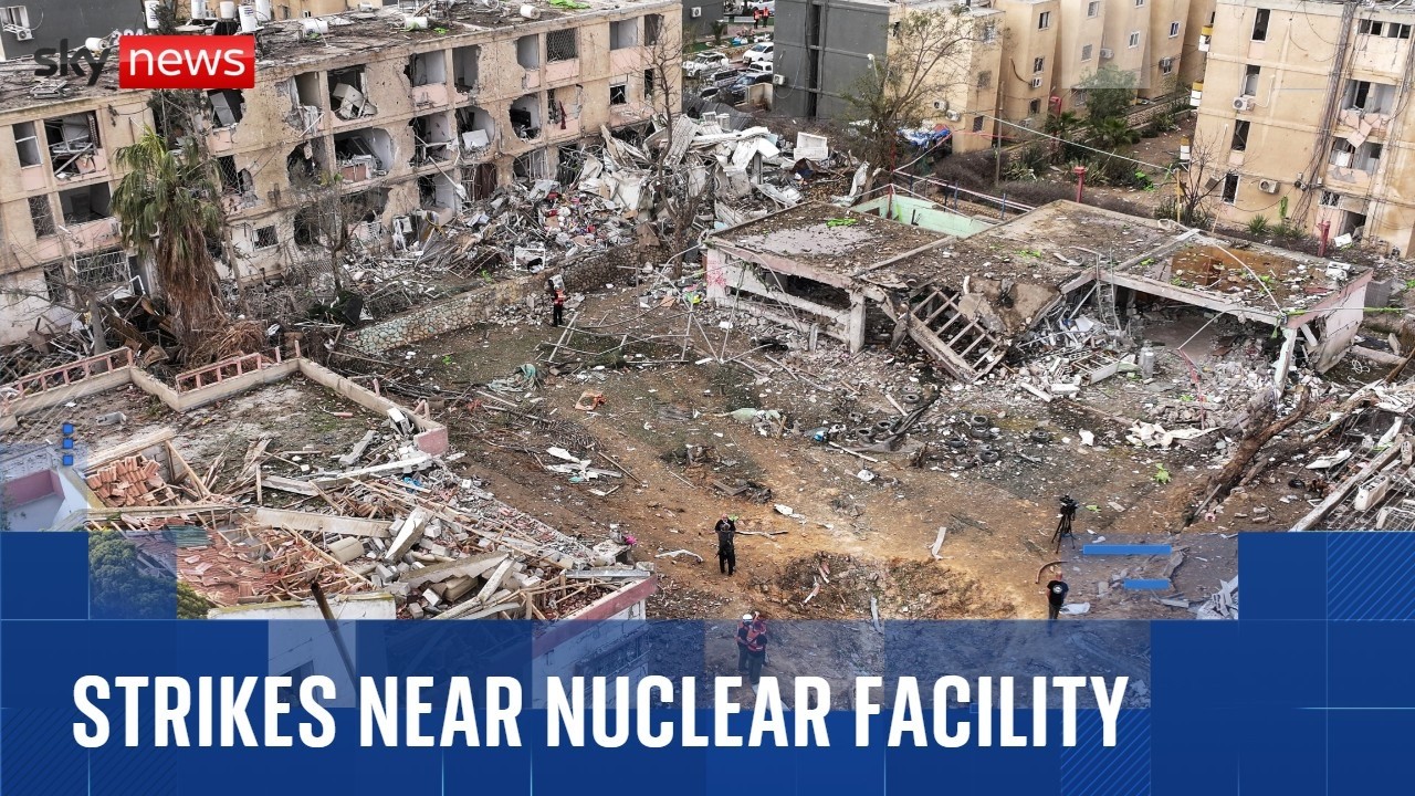 Iran missiles crash through Israeli defences hitting residential areas near nuclear facility