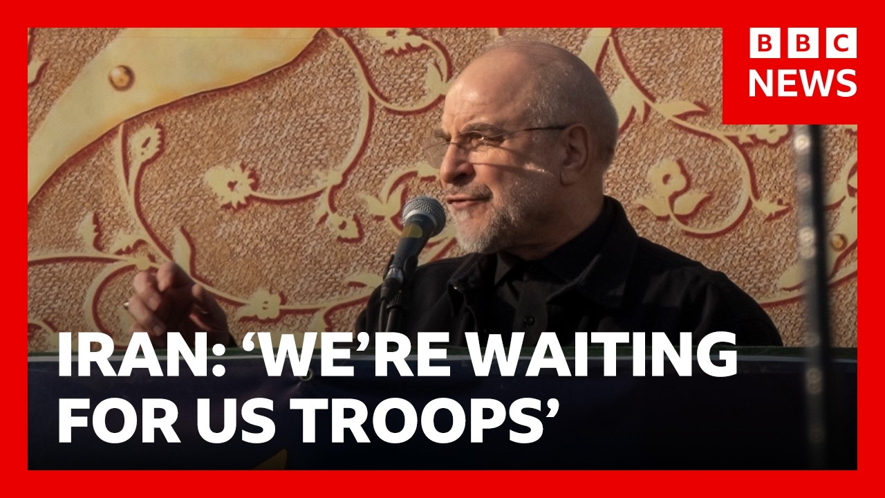 Iran says its ‘waiting’ for US ground troops, as more American marines arrive in region | BBC News