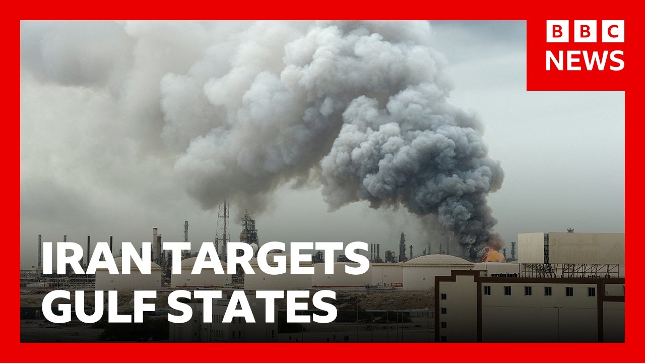 Iran targets Gulf states with missiles and drones | BBC News