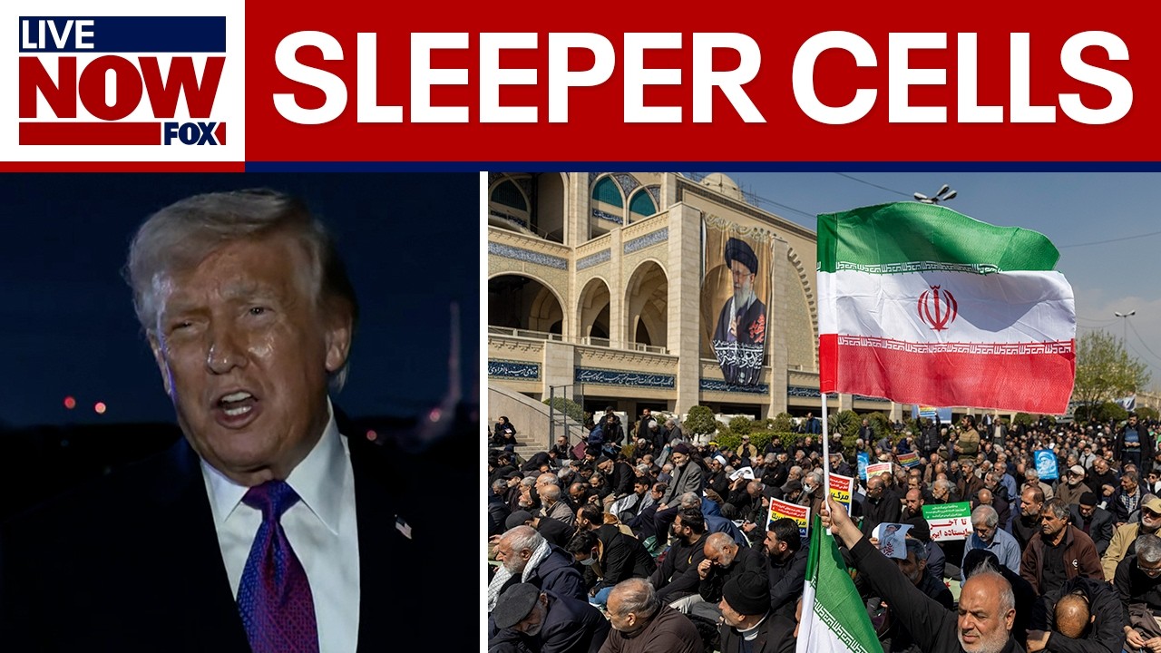 Iran war: Trump addresses sleeper cell, Strait of Hormuz concerns