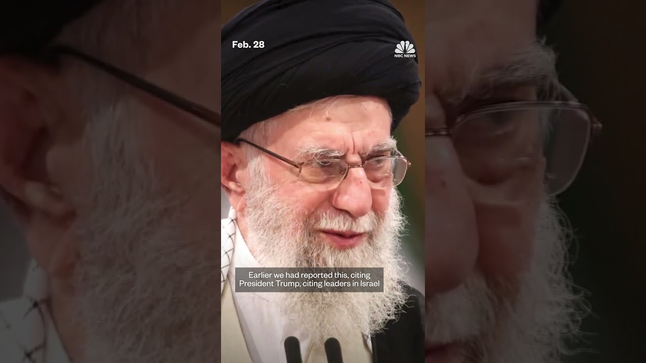 Iranian media confirms death of Ayatollah Ali Khamenei