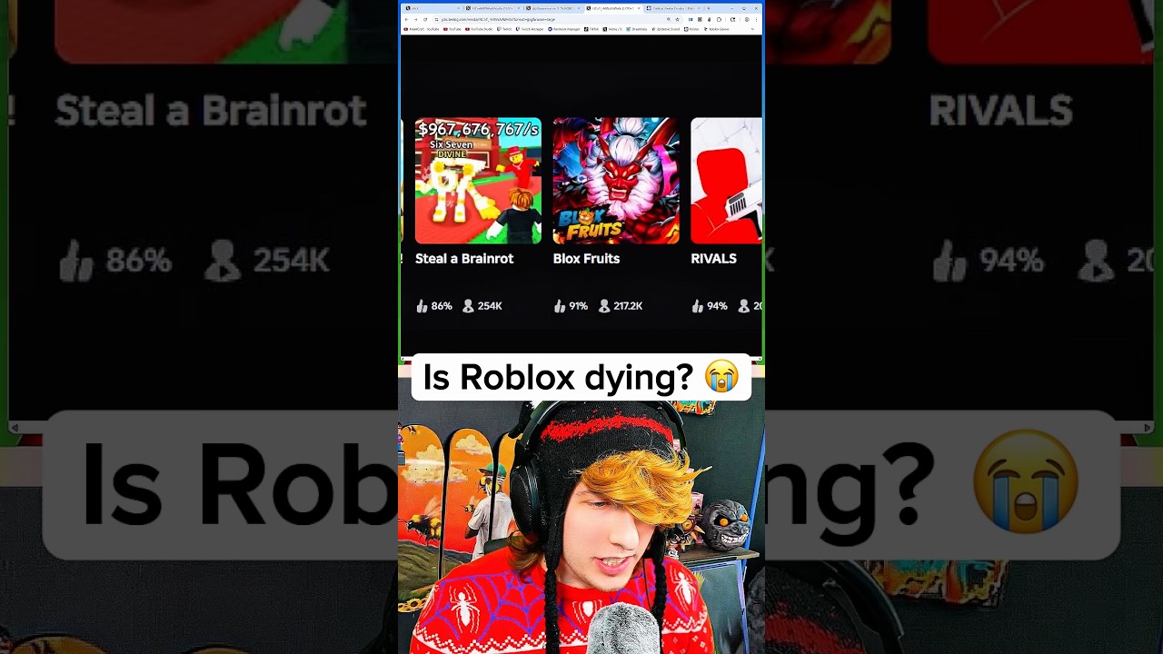 Is Roblox dying? 😭🥀