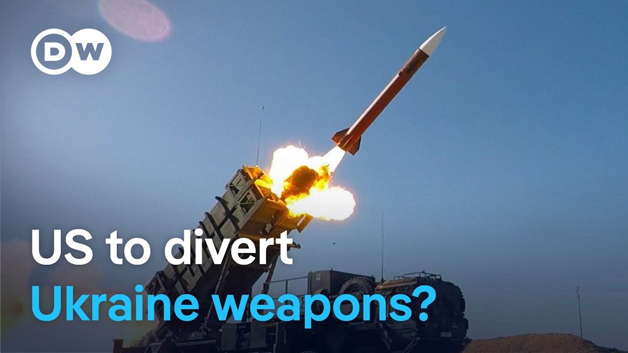Is the US about to redirect weapons from Ukraine to the Iran war? | DW News
