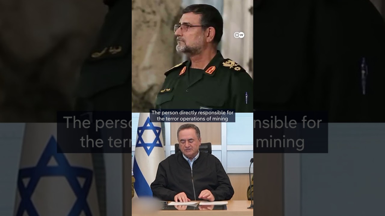 Israel’s Defense Minister Israel Katz announces killing of Iranian senior Alireza Tangsiri | DW News