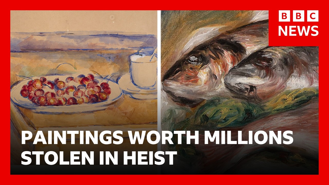 Italian heist sees thieves steal paintings worth millions | BBC News