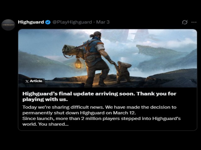 It’s Officially Shutting Down