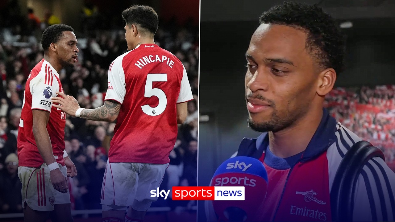 Jurrien Timber says ‘dealing with anxiety’ will be key for Arsenal’s title hopes