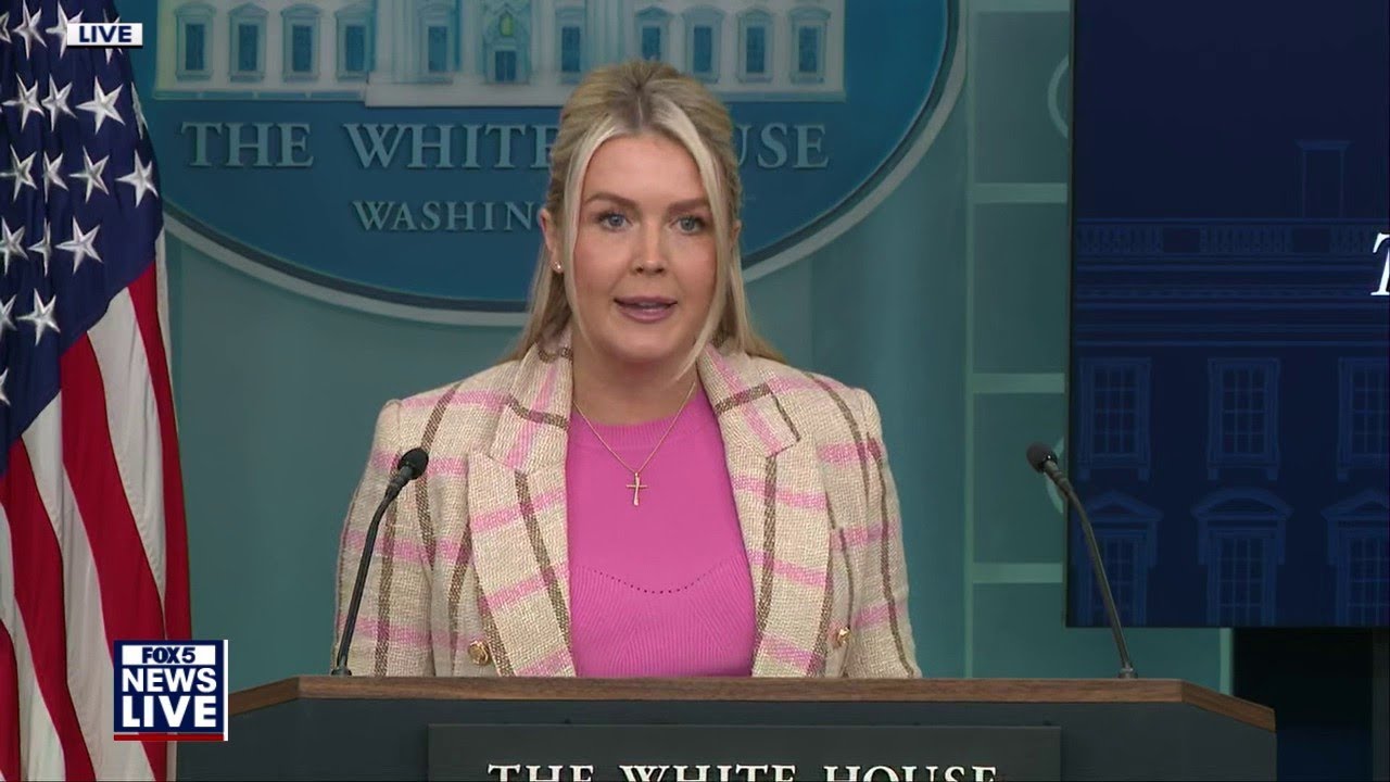 Karoline Leavitt clarifies White House position on military draft | FOX 5 News