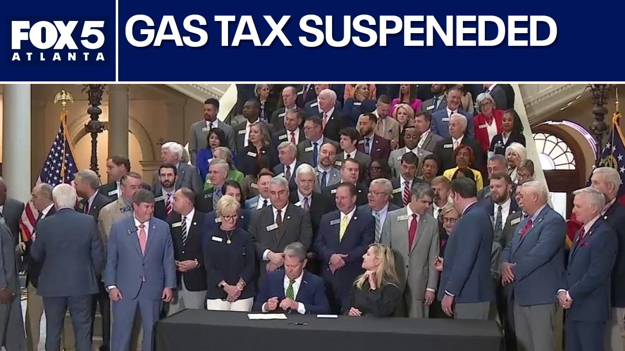 Kemp signs gas bill: How much you’ll save at the pump | FOX 5 News