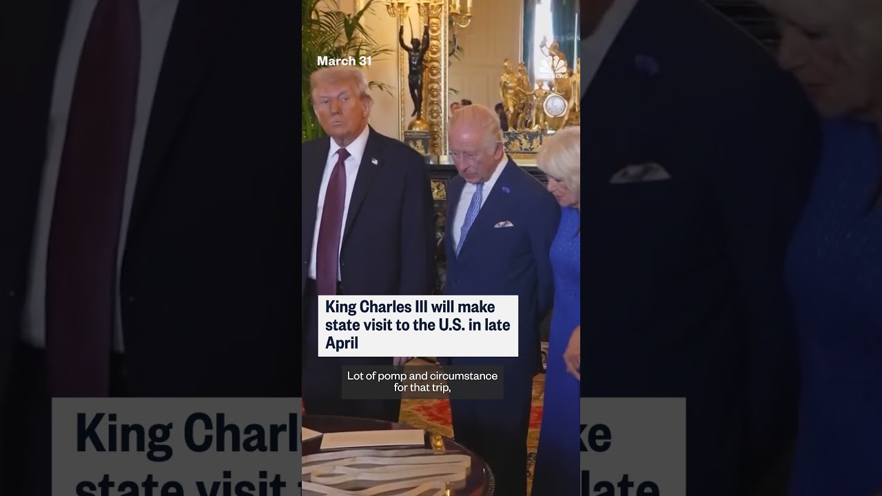 King Charles III will make state visit to U.S. in late April