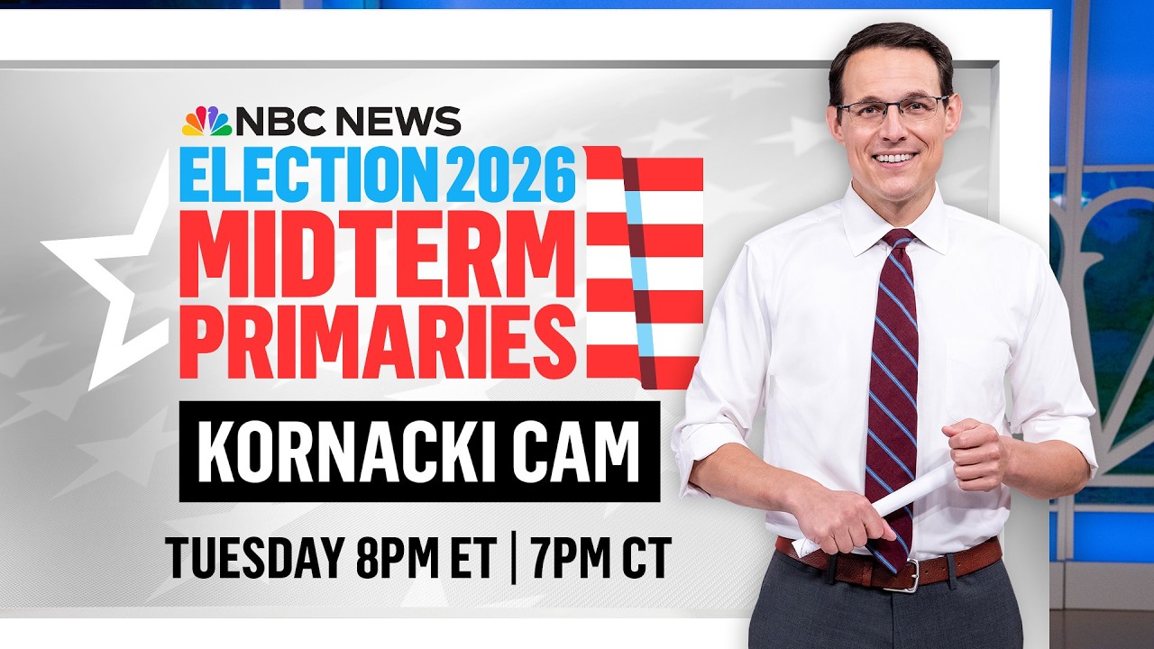 Kornacki Cam: Watch Steve Kornacki analyze Illinois midterm primary election results | NBC News