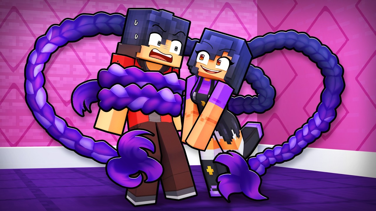 Lily Lovebraids’ FORBIDDEN KISS in Minecraft!