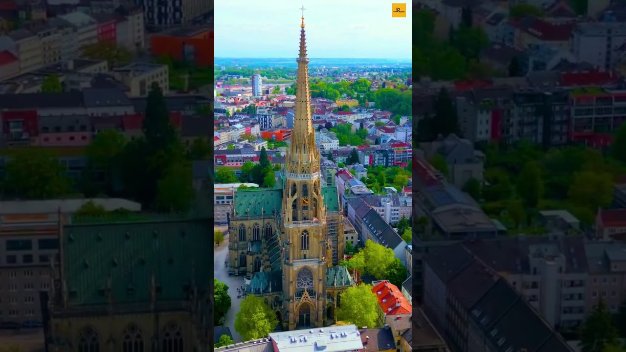 Linz New Cathedral, Austria | #shorts
