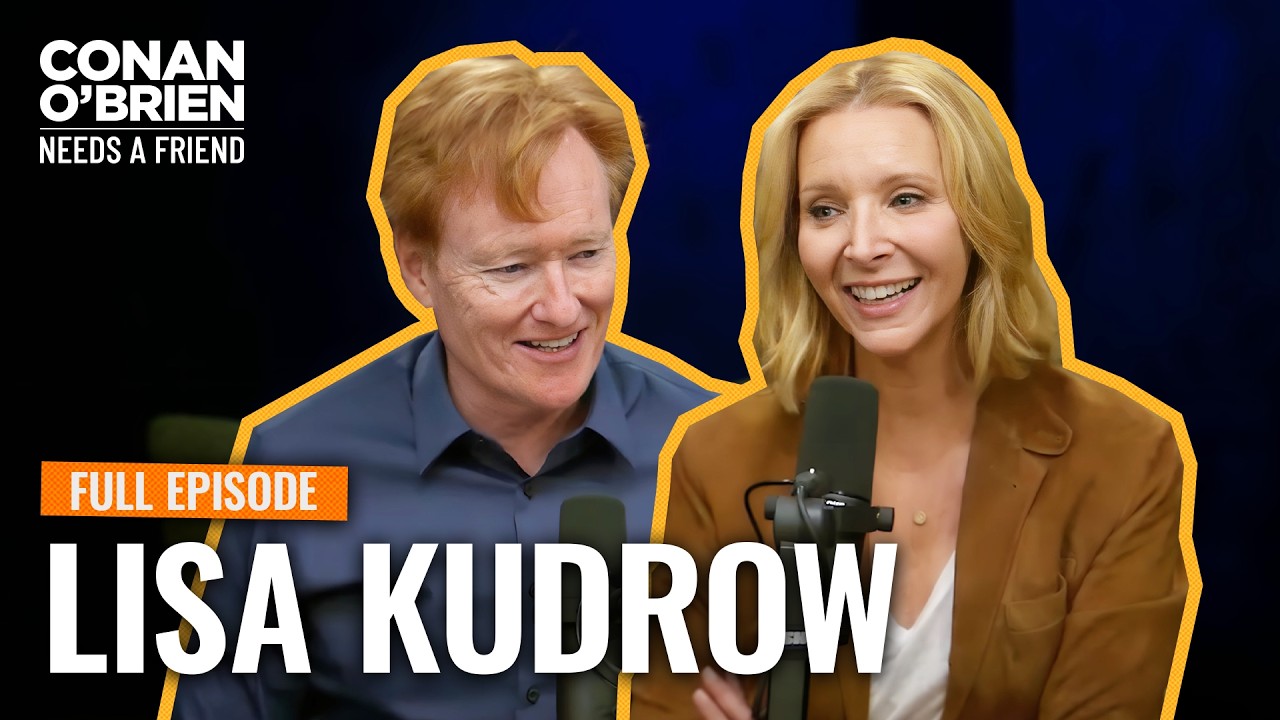 Lisa Kudrow (FULL EPISODE) | Conan O’Brien Needs A Friend