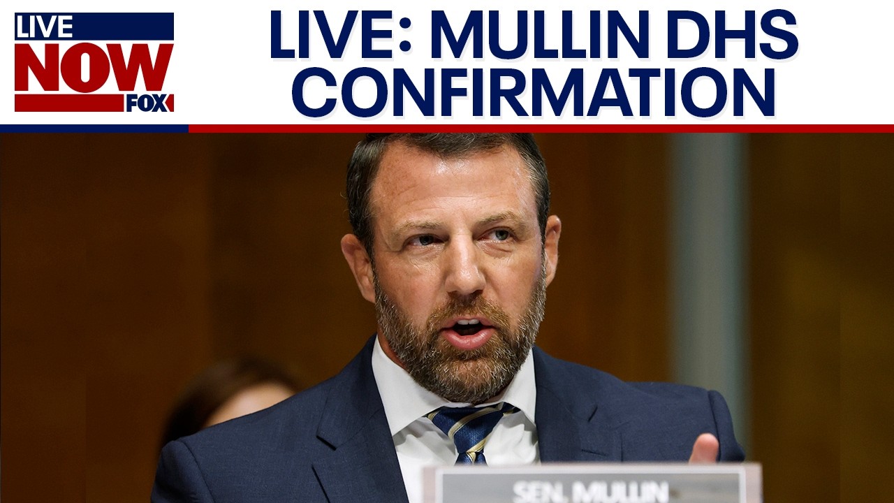 LIVE 9:30amET: Markwayne Mullin DHS confirmation hearing, replacing Kristi Noem