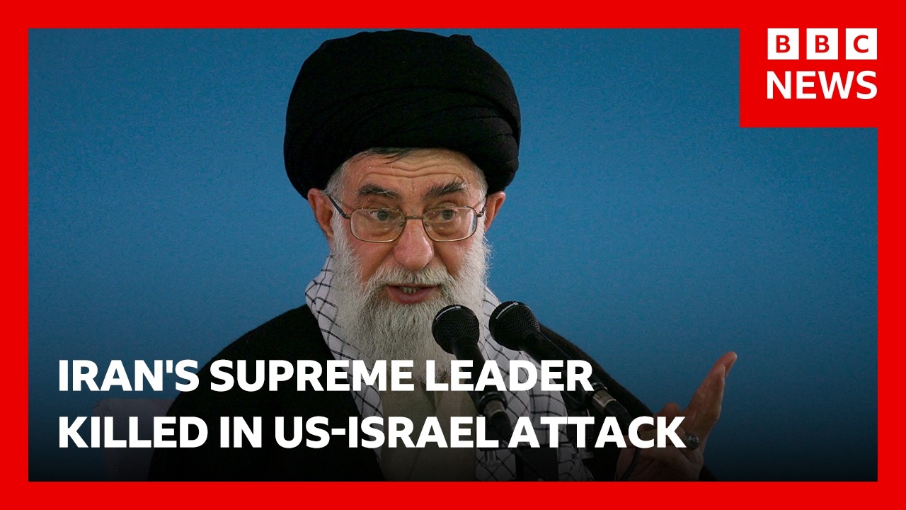 LIVE: Israel and Iran exchange fresh attacks after Iran’s Supreme Leader Khamenei killed | BBC News