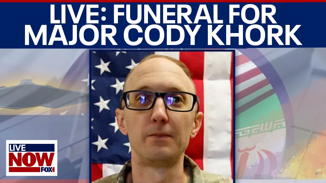 LIVE NOW: Funeral for fallen troop Major Cody Khork