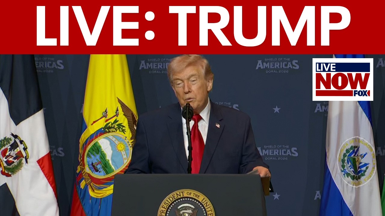 LIVE NOW: Trump speaks in Florida, Iran latest, Trump honors 6 fallen troops 1:30 ET