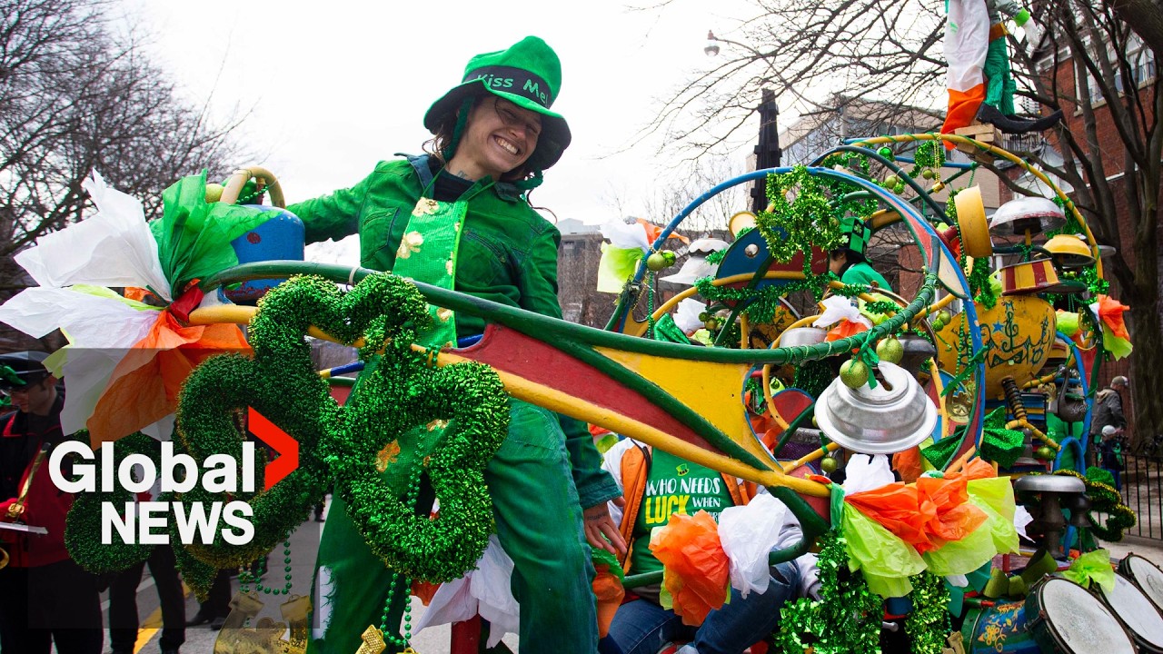 Luck of the Irish:  Toronto holds 38th annual St. Patrick’s Day parade 🍀