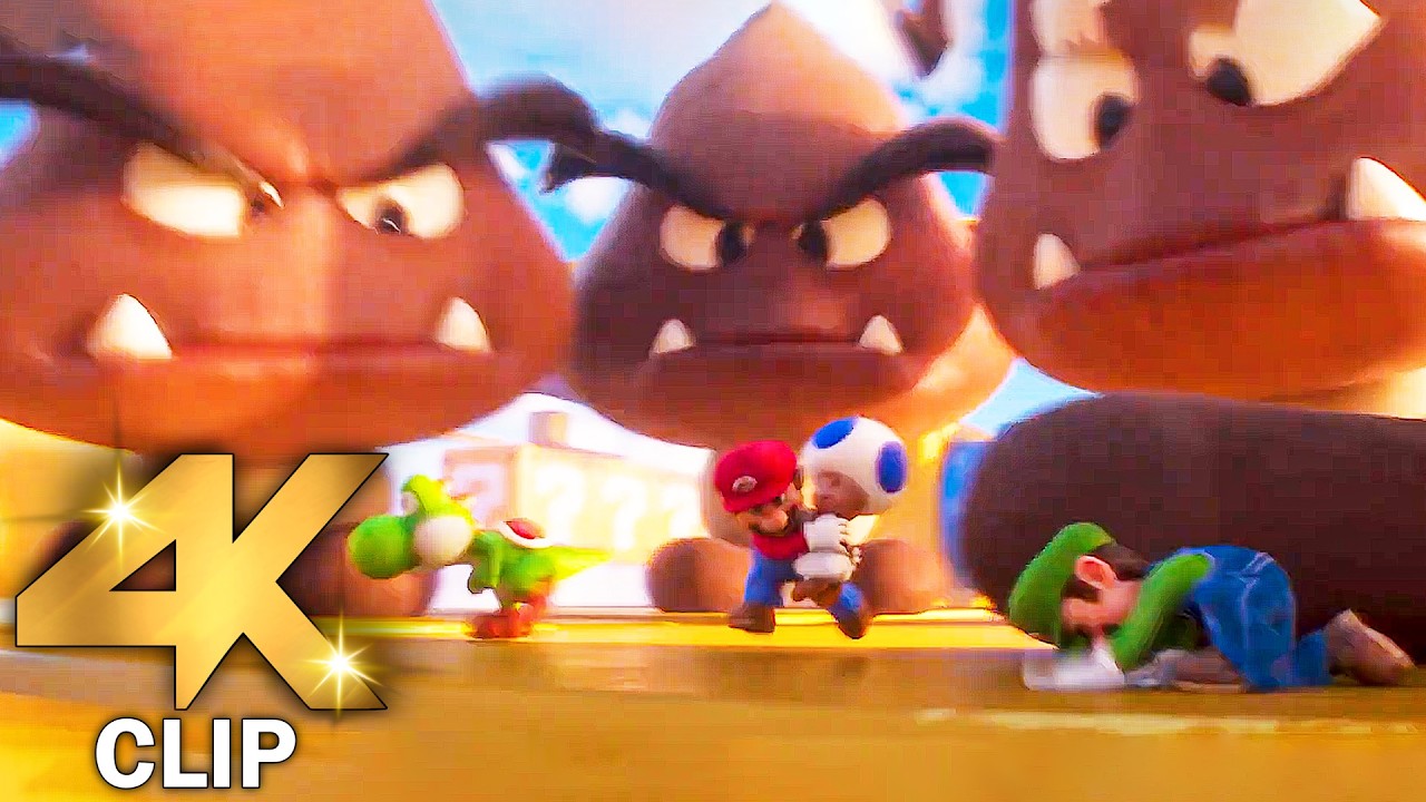Mario Vs Goomba | THE SUPER MARIO GALAXY MOVIE (2026) Movie CLIP 4K