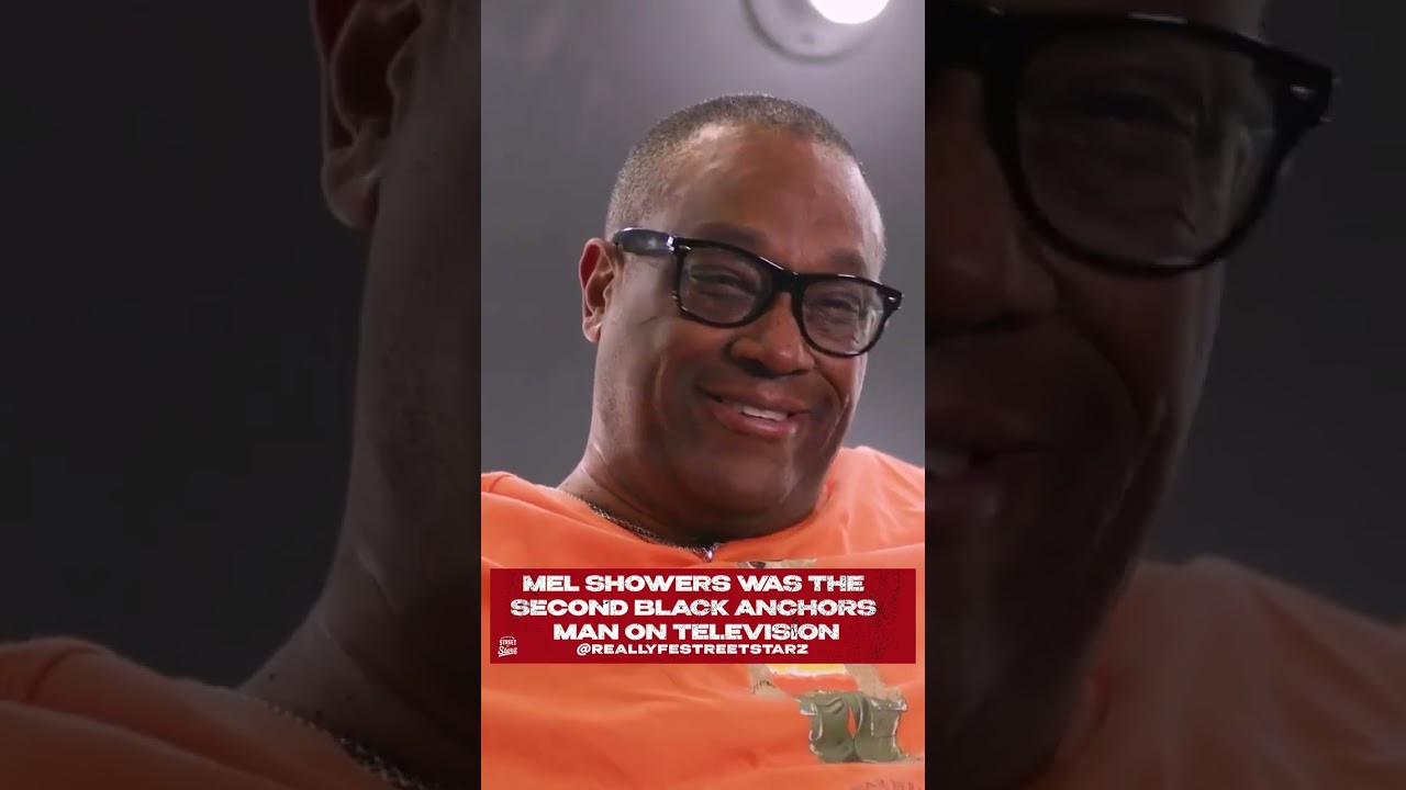 Mel showers father was the second black anchorman ever on television!