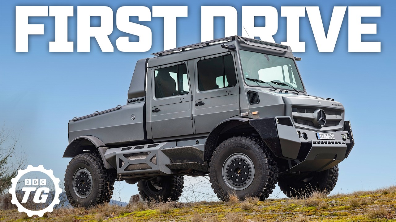 Mercedes Has Built The Ultimate Pick-Up Truck: £780k, 7.7-litres, 10 Tonnes! | 4K
