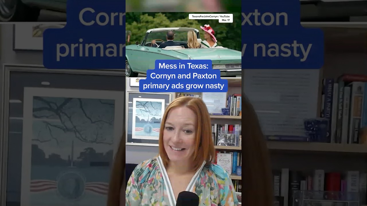 Mess in Texas: Cornyn and Paxton primary ads grow nasty