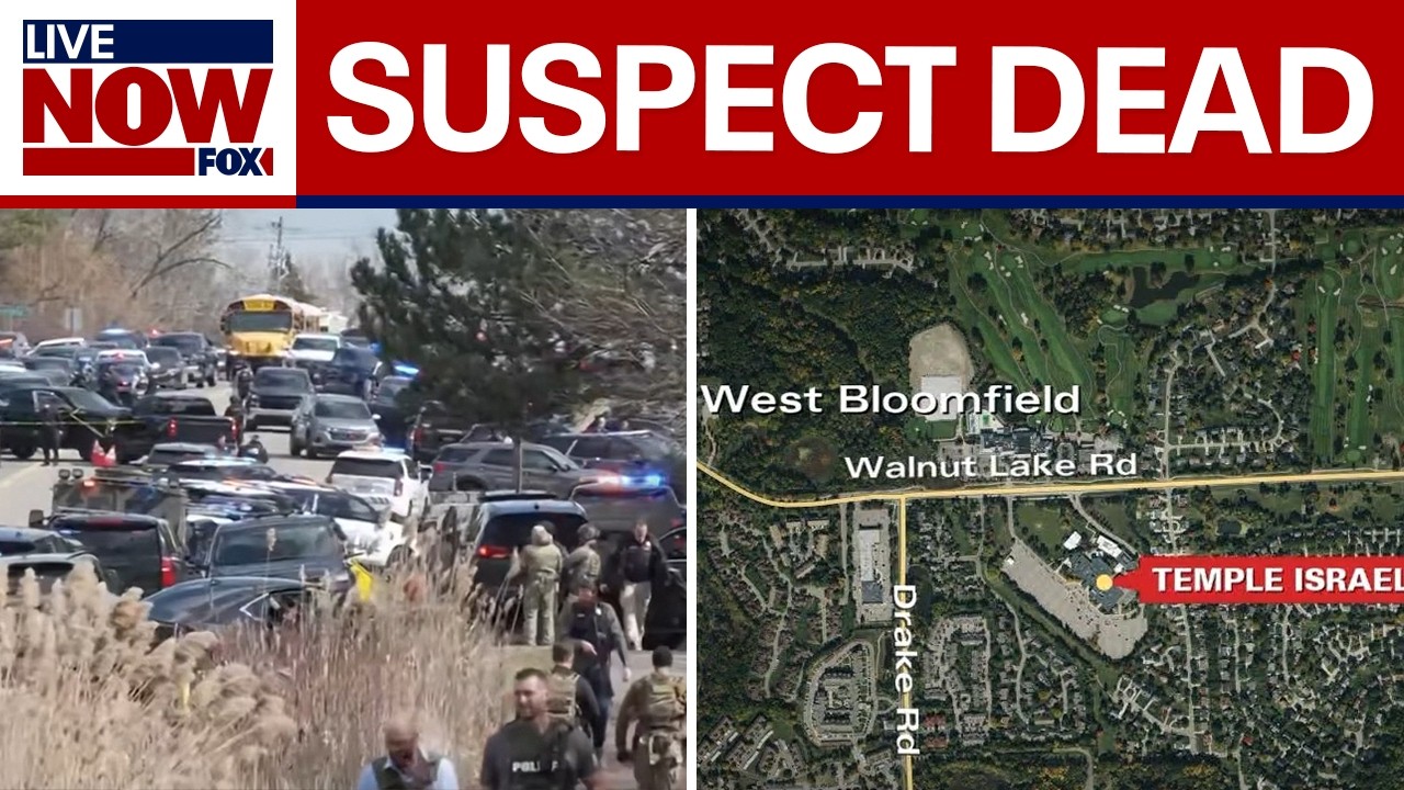Michigan synagogue attack suspect dead