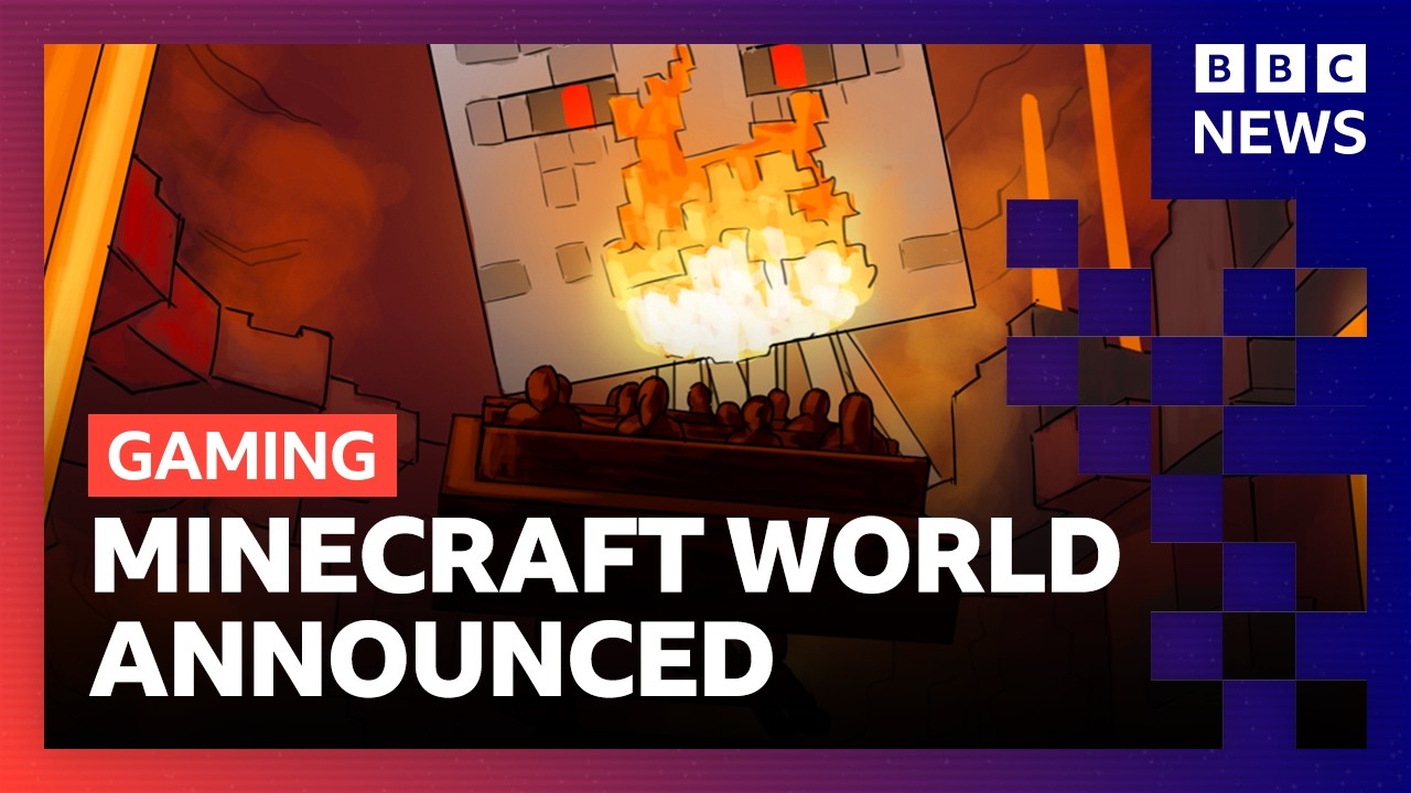 Minecraft is becoming a real life UK theme park | BBC News