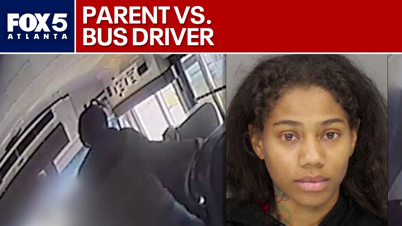 Mom arrested: School bus fight caught on camera | FOX 5 News
