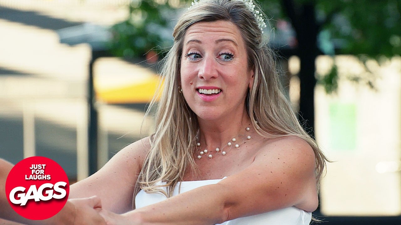 Mother-In-Law Wears White To The Wedding | Just For Laughs Gags